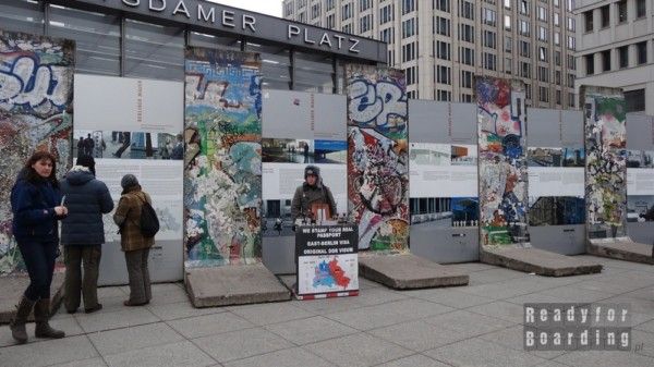 fragments of the Berlin Wall