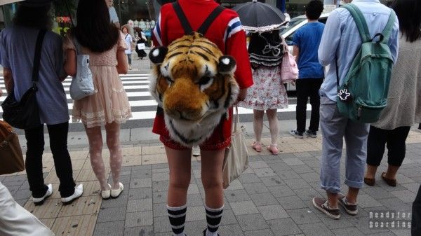 Japan, Tokyo - Harajuku, Tajeshito Dori Street