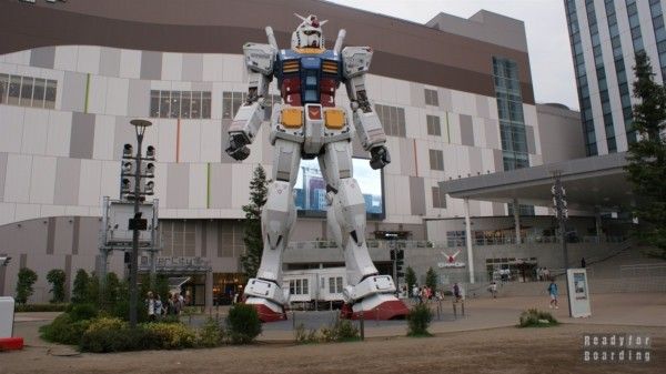 Japan, Tokyo - Odaiba island, Gundam robot