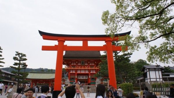 Kyoto - Torii at Fushimi Inari