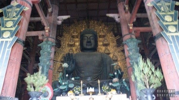 Buddha at Todaiji Temple in Nara