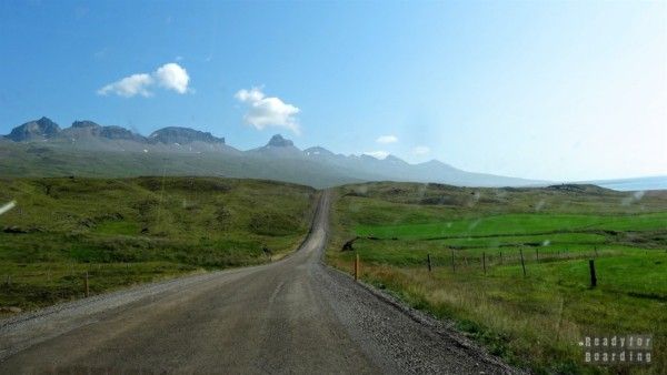 Iceland - the road from Hofn to Reyðarfjörður