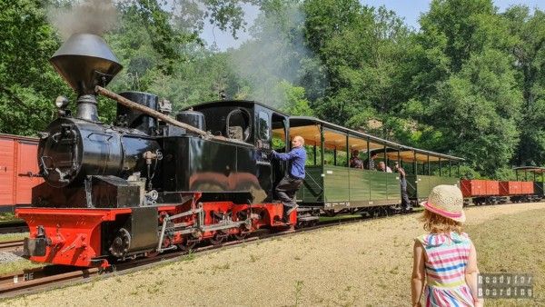 Narrow-gauge railroad, Bad Muskau - Saxony, Germany