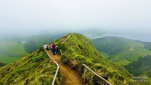 Path to Miradouro da Boca do Inferno, Azores