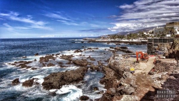 The promenade in Puerto de la Cruz - Tenerife